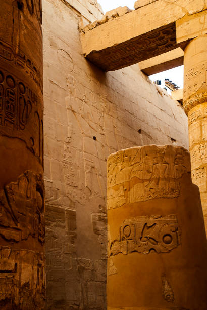 istock The Karnak complex is a vast open-air museum and the largest ancient religious site in the world. It is one of the most visited historical site in Egypt. 1310351154
