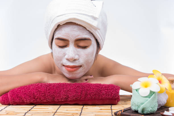 istock Asis beautiful young woman relaxing with spa 1310358661