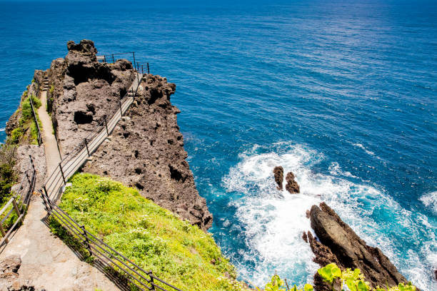 istock rock coast in Izu, Japan, Ishirozaki 1310358770