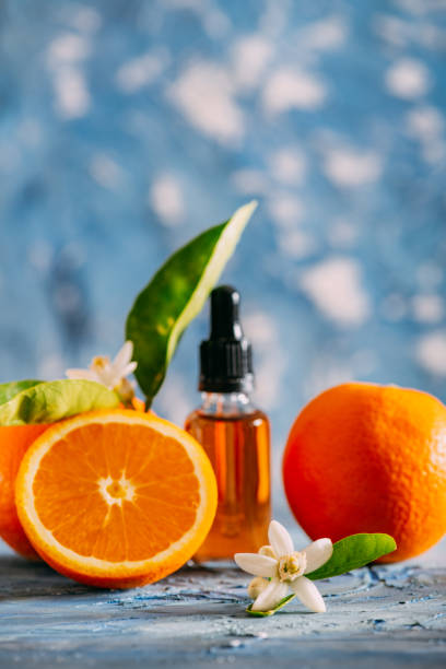 istock Essential Oil With Orange Flowers 1310384444