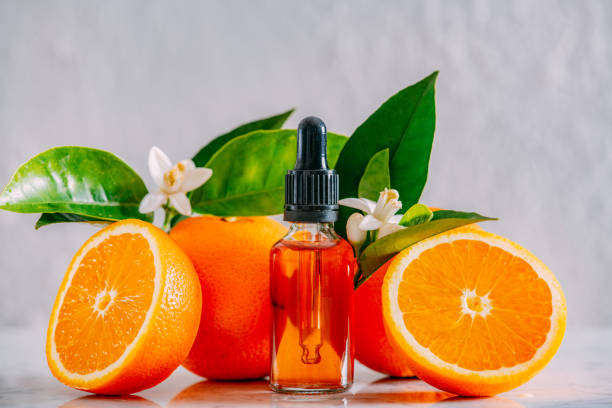 istock Essential Oil With Orange Flowers 1310384448