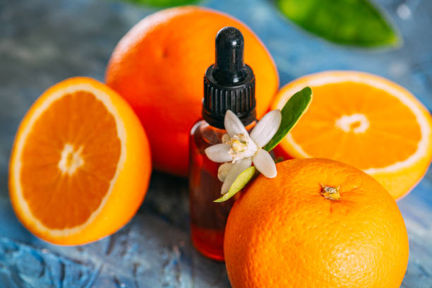 istock Essential Oil With Orange Flowers 1310384839