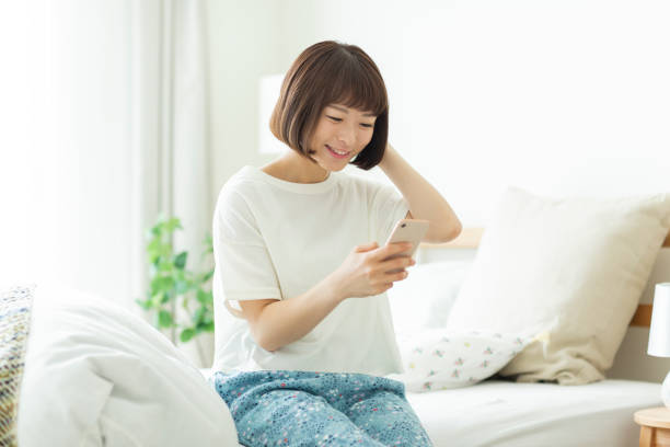 istock Young woman spending time at home 1310398555