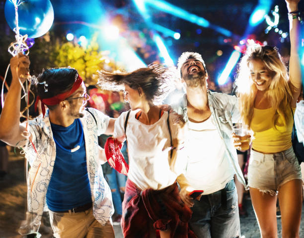 istock Young people at a concert. 1310401767