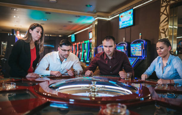 istock Roulette Game at Casino 1310402079