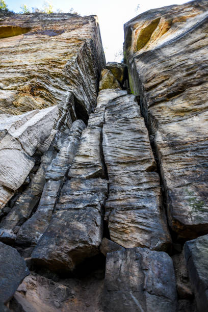 istock Sandstone rocks in the Bohemian Switzerland, Chech. 1310415207