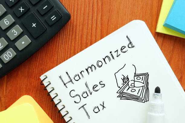 istock Harmonized sales tax HST is shown on the photo using the text 1310422006