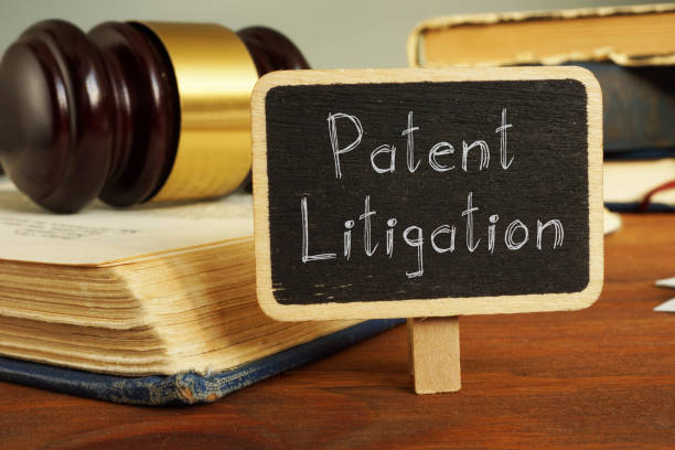 istock Patent Litigation is shown on the photo using the text 1310427966