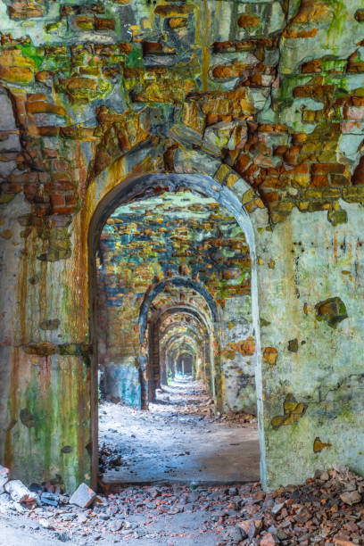 istock Ukraine, tarakanov fortress ruin 1310430698
