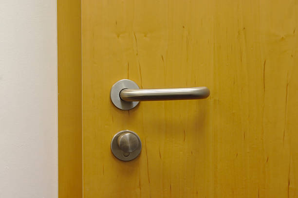 istock fragment of a door with a handle and a lock 1310434275