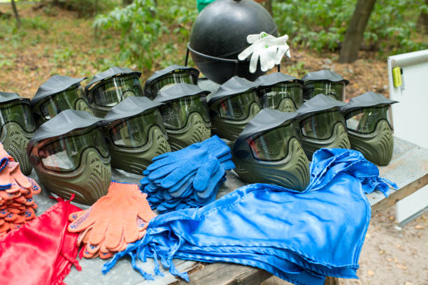 istock mask for playing paintball 1310435483