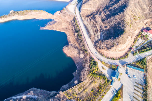 istock Aerial view  of the Yellow river (River Huanghe ) 1310443699