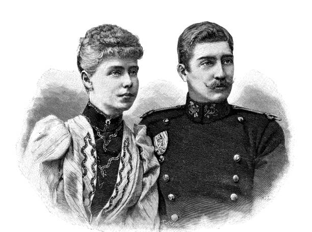 istock Prince Ferdinand of Romania and his bride 1310445053