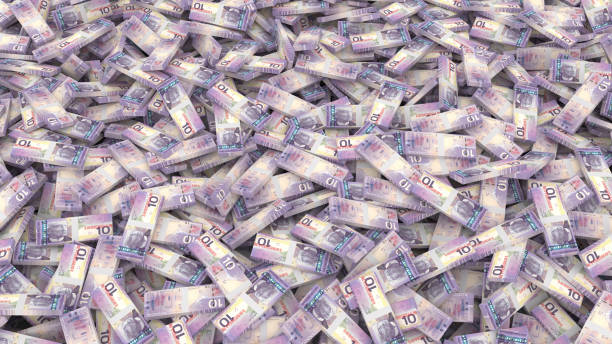 istock packaging of 10 canadian dollars banknotes for the whole frame 1310449467
