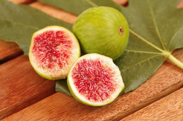 istock Juicy fresh figs in close-up 1310451789