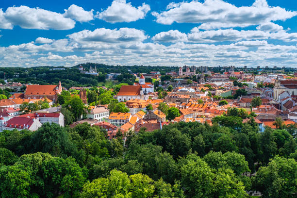 istock Beautiful View To Vilnius Old Town 1310452098