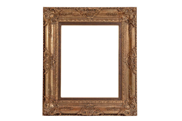 istock wooden old picture frames 1310452420