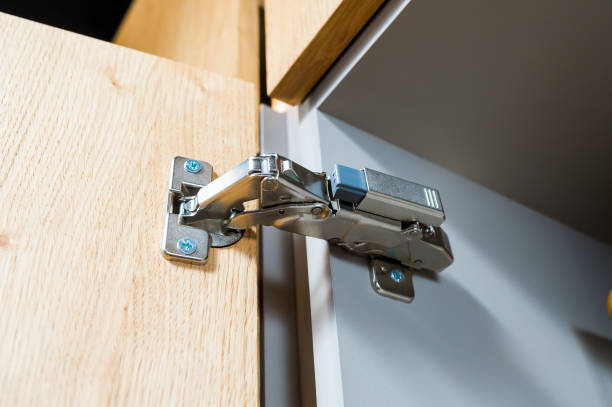istock Metal hinges for doors 1310455200
