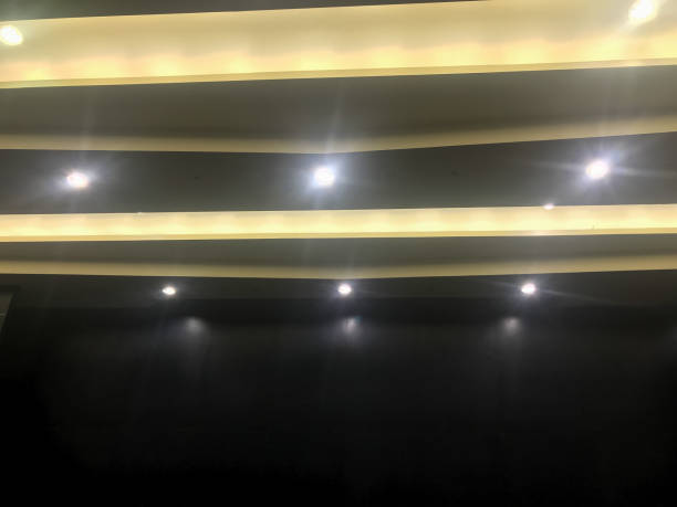 istock light and speaker in seminar room 1310458230