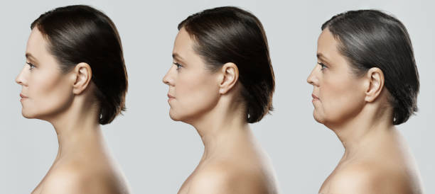 istock Aging concept. Comparison of young, middle aged and elderly age. 1310460970