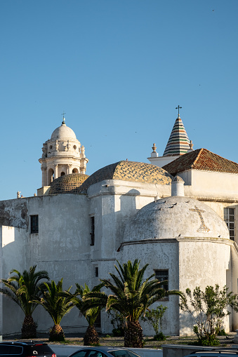 Roofs of the Parish of Santa Cruz. Cadiz.