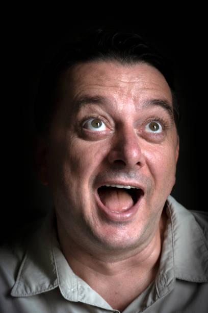 istock Portrait Of Surprised Mature Man 1310466008