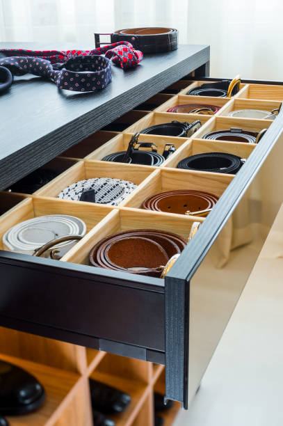 istock man belts in the wardrobe 1310471165