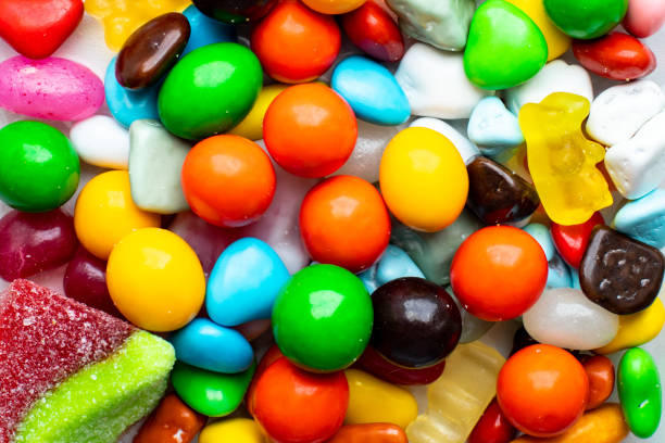 istock Bright abstract background - Multicolored sweet dragees 1310483097