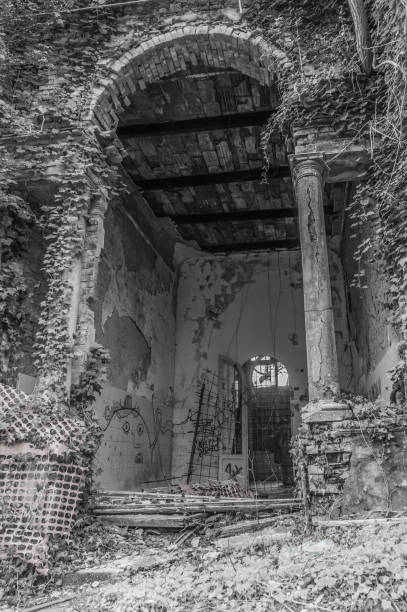 istock Abandoned psychiatric hospital 1310488947