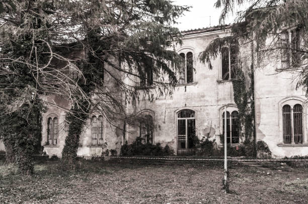 istock Abandoned psychiatric hospital 1310489218
