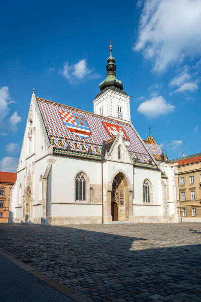 istock Church in Zagreb, Croatia 1310490928