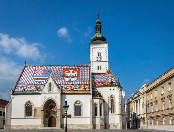 istock Church in Zagreb, Croatia 1310491118