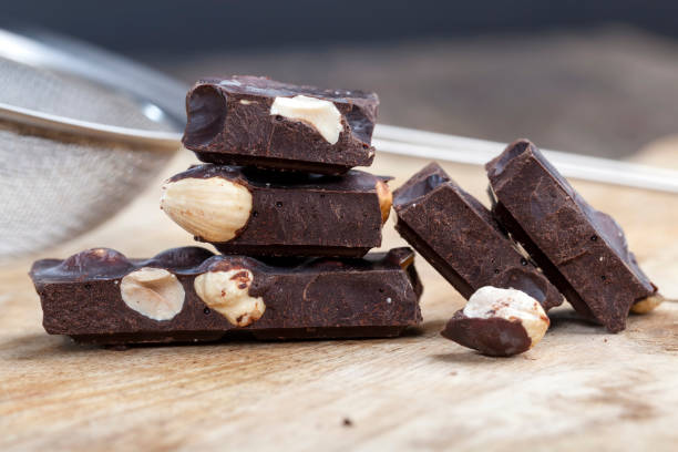istock divided into pieces a piece of chocolate from cocoa 1310496723