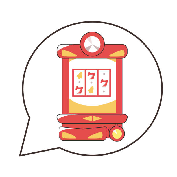 Pachinko balloon Created with Illustrator & CLIP STUDIO PAINT. pachinko machine stock illustrations