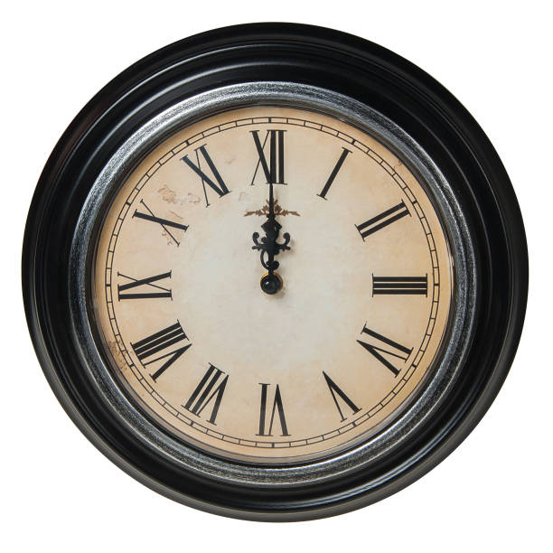 istock Vintage Clock in Roman numerals 1310497792