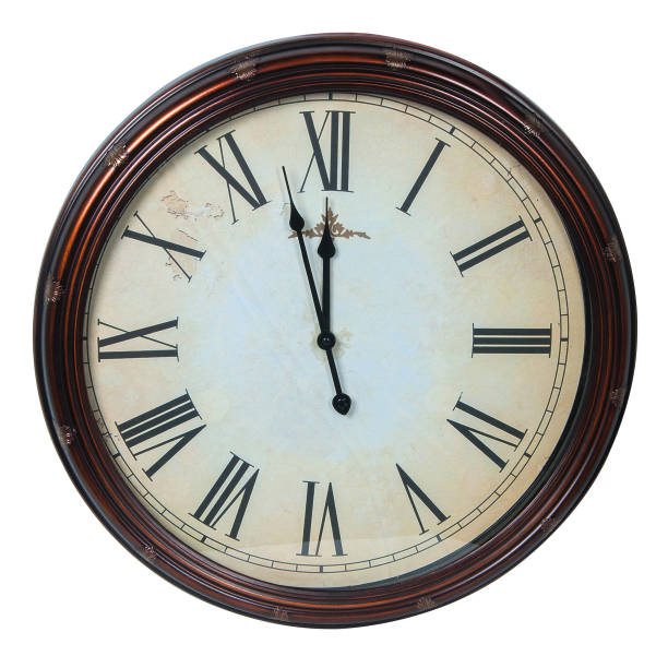 istock Vintage Clock in Roman numerals 1310497814