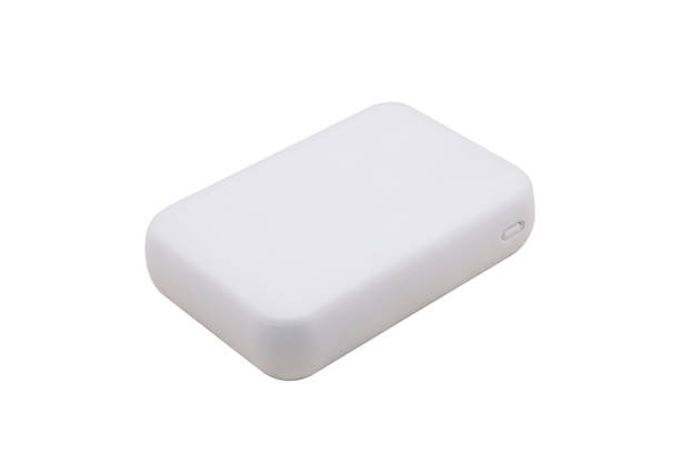 istock White Portable power bank isolated on white background 1310498781
