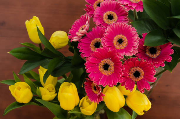 Flowers Bouquet. Perfect. Isolated on white. Valentine's Day. Woman's Day. 