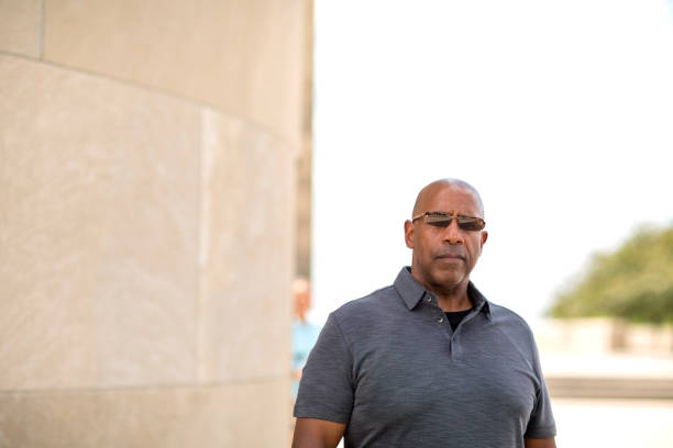 istock Happy mature African American man smiling. 1310526062