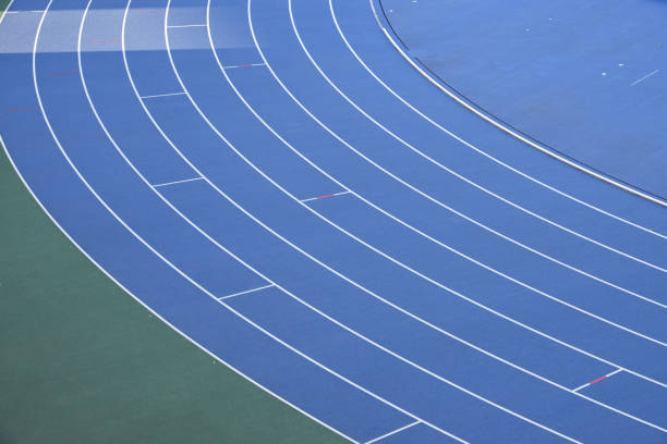istock Track of athletic field 1310535609