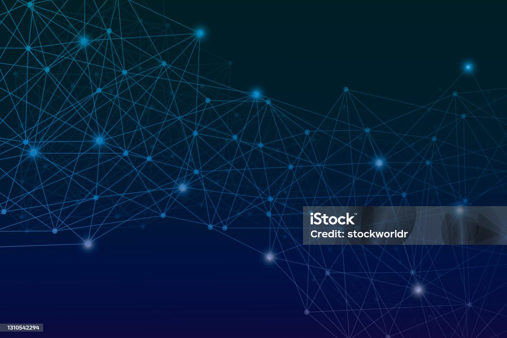 Connection Tech Powerpoint Background Abstract Tech Connection Background Stock Illustration - Download Image ...
