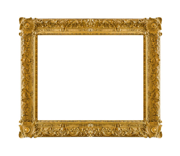 istock Old wooden picture frame 1310546356