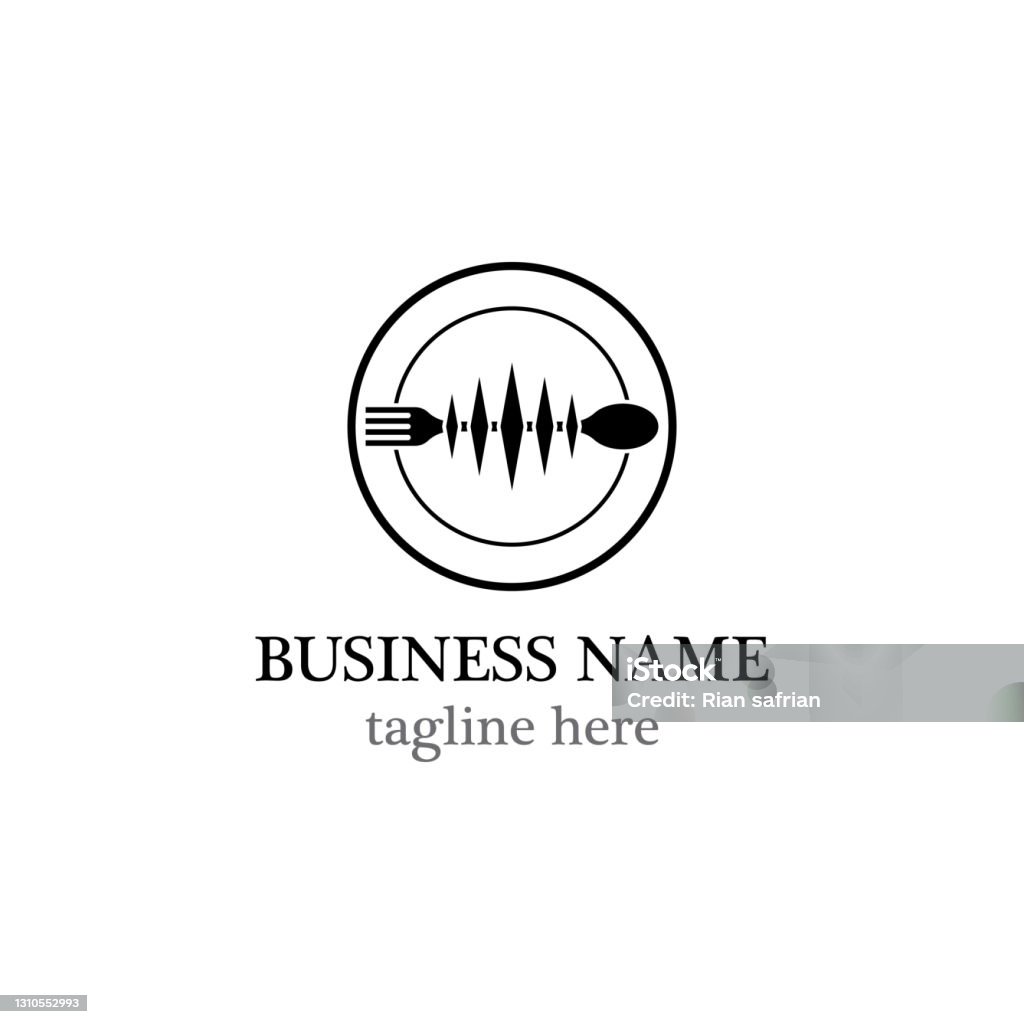 Fork First Design Fork Template Stock Illustration - Download Image Now - Backgrounds ...