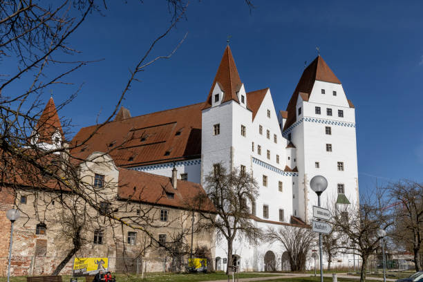Gothic Hall Church of Our Lady or Liebfrauenmunster in Ingolstadt city in Bavaria, Germany