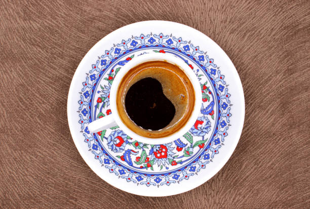 istock a cup of Turkish coffee on table 1310554435