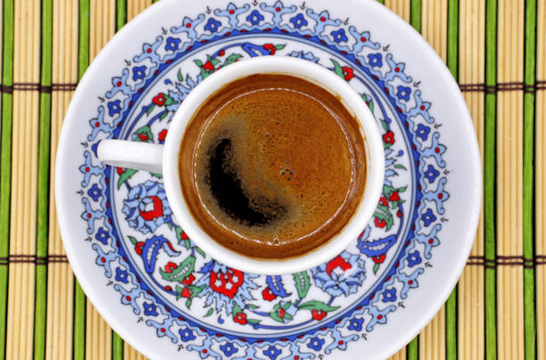 istock a cup of Turkish coffee on table 1310554934