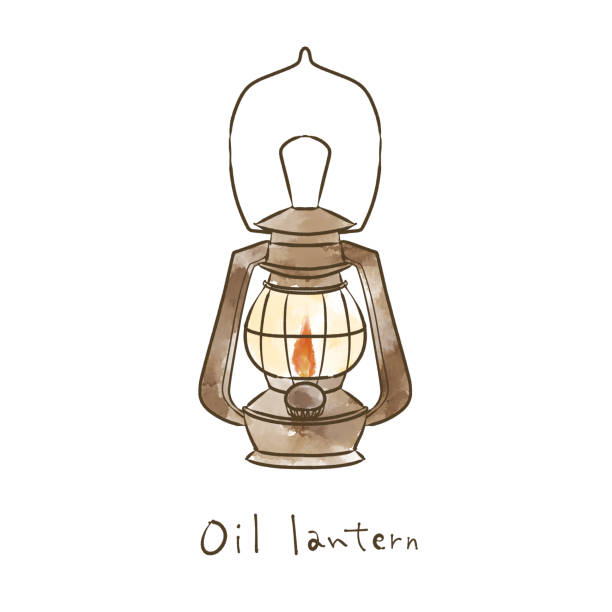 油燈 - 燈籠 插圖 幅插畫檔、美工圖案、卡通及圖標