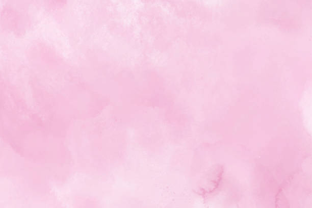 핑크 화이트 수채화 배경 - coral pink abstract paint stock illustrations