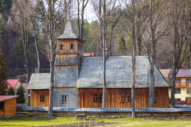 istock Wooden church in Sromowce Nizne 1310568718