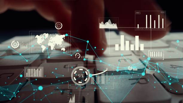 istock Creative visual of business big data and finance analysis on computer 1310571927